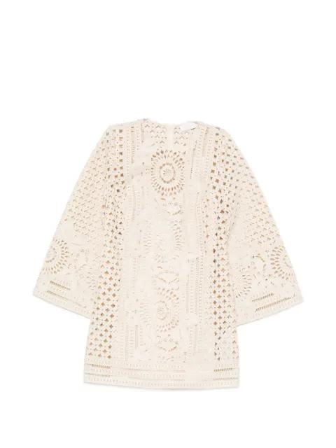 Indra embroidered dress by ZIMMERMANN
