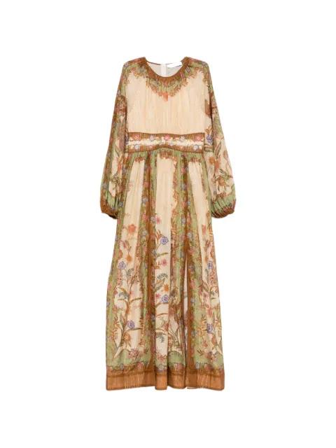 Indra floral-print maxi dress by ZIMMERMANN