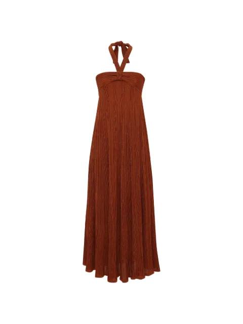 Indra halter-neck dress by ZIMMERMANN