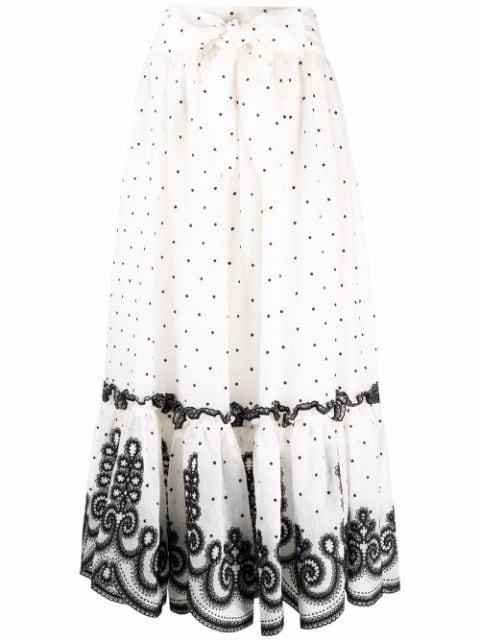 Lovestruck rope skirt by ZIMMERMANN