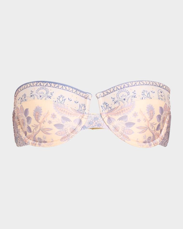 Lucky Balconette Bikini Top by ZIMMERMANN