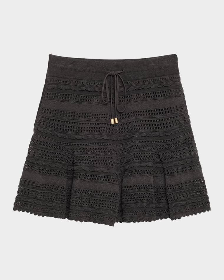 Lucky Lace Knit Shorts by ZIMMERMANN
