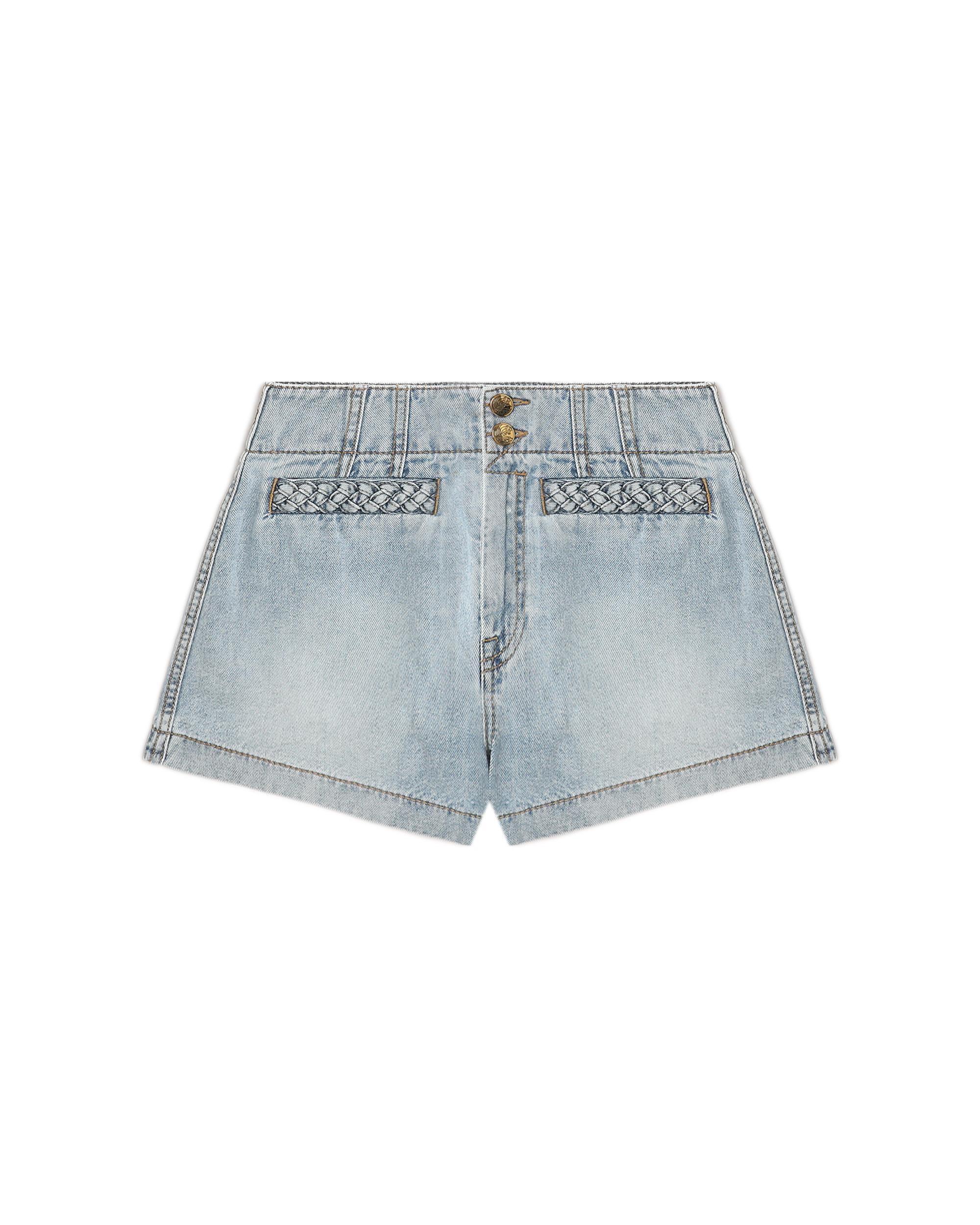 Lucky denim shorts by ZIMMERMANN
