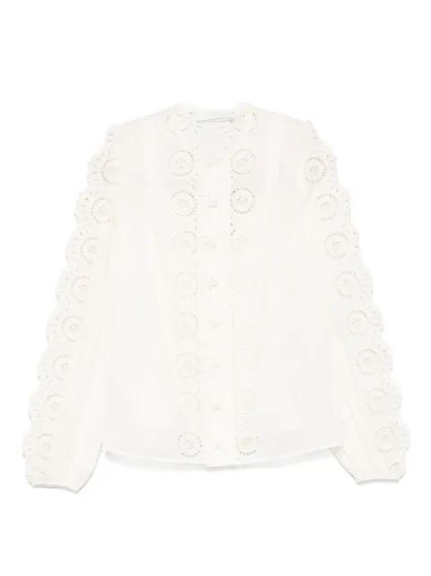Lucky embroidered blouse by ZIMMERMANN