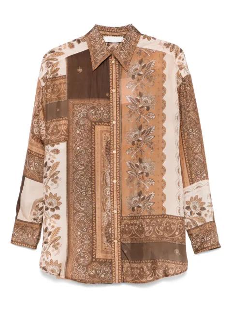 Lucky silk shirt by ZIMMERMANN
