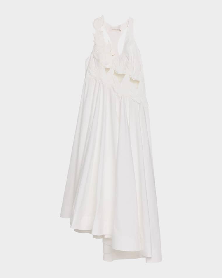 Luna Appliqué Midi Dress by ZIMMERMANN