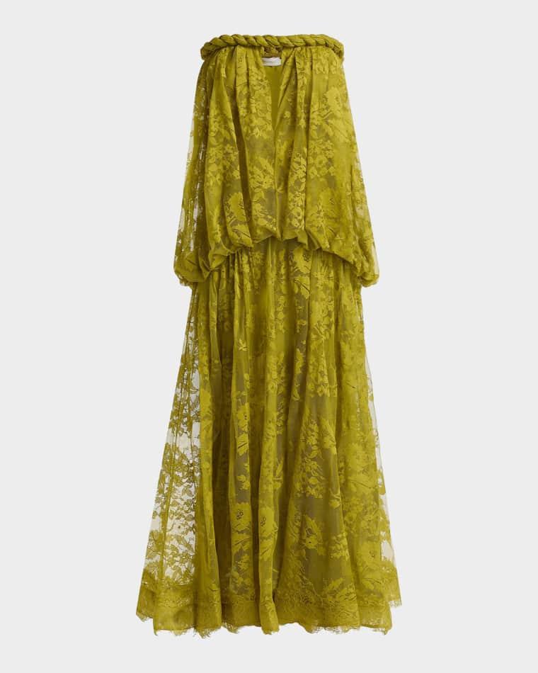 Luna Lace Bandeau Gown by ZIMMERMANN