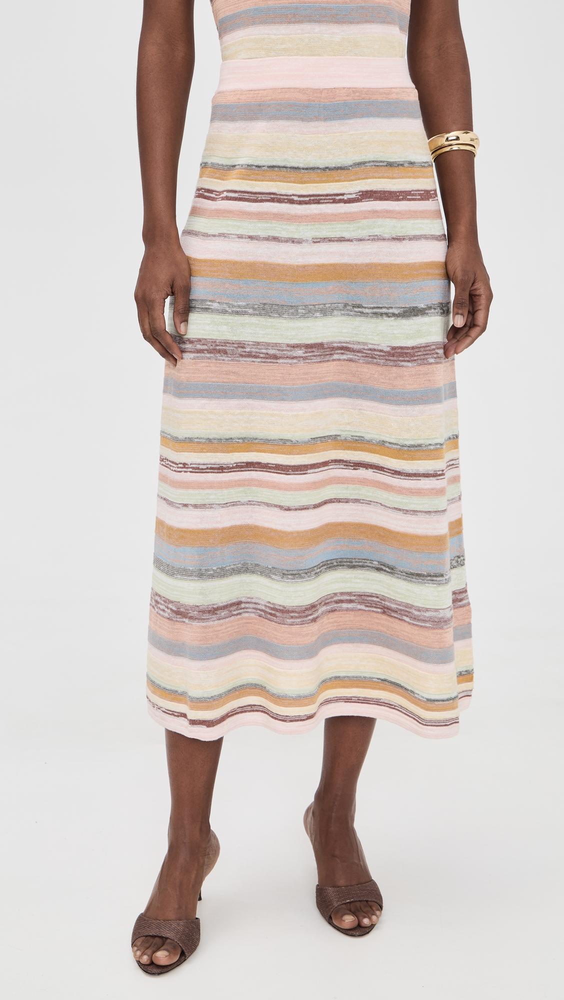 Luna Mouline Midi Skirt by ZIMMERMANN