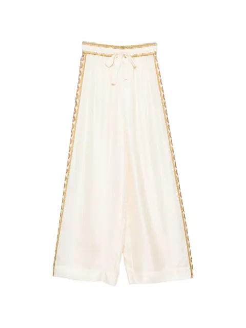Luna Retro trousers by ZIMMERMANN