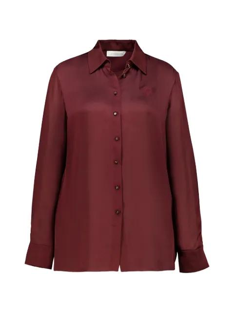 Luna embroidered-detail buttoned shirt by ZIMMERMANN