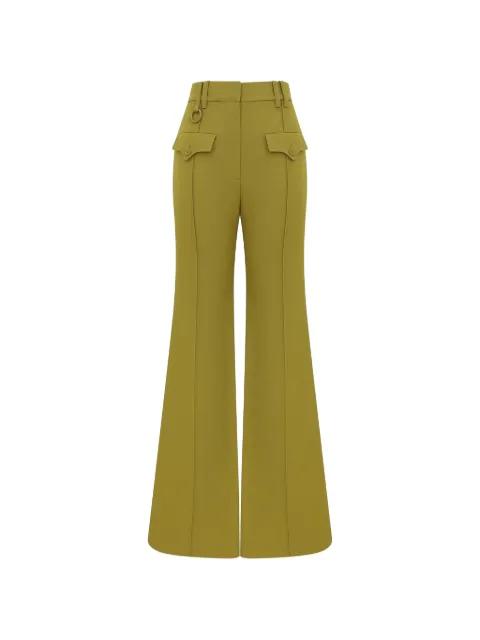 Luna flared trousers by ZIMMERMANN