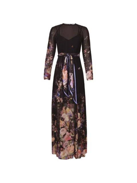 Luna floral-pattern dress by ZIMMERMANN