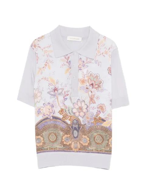 Luna floral print jersey by ZIMMERMANN