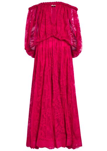 Luna off-the-shoulder lace gown by ZIMMERMANN