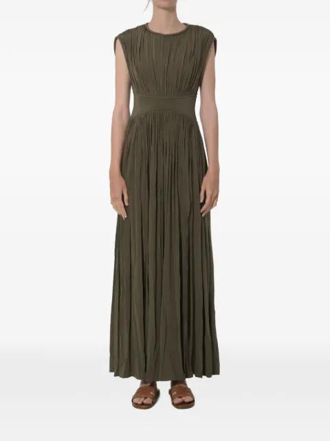Luna pleated sleeveless dress by ZIMMERMANN