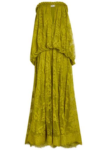 Luna strapless lace gown by ZIMMERMANN