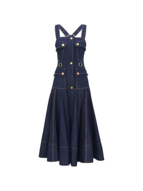 Luna utility dress by ZIMMERMANN