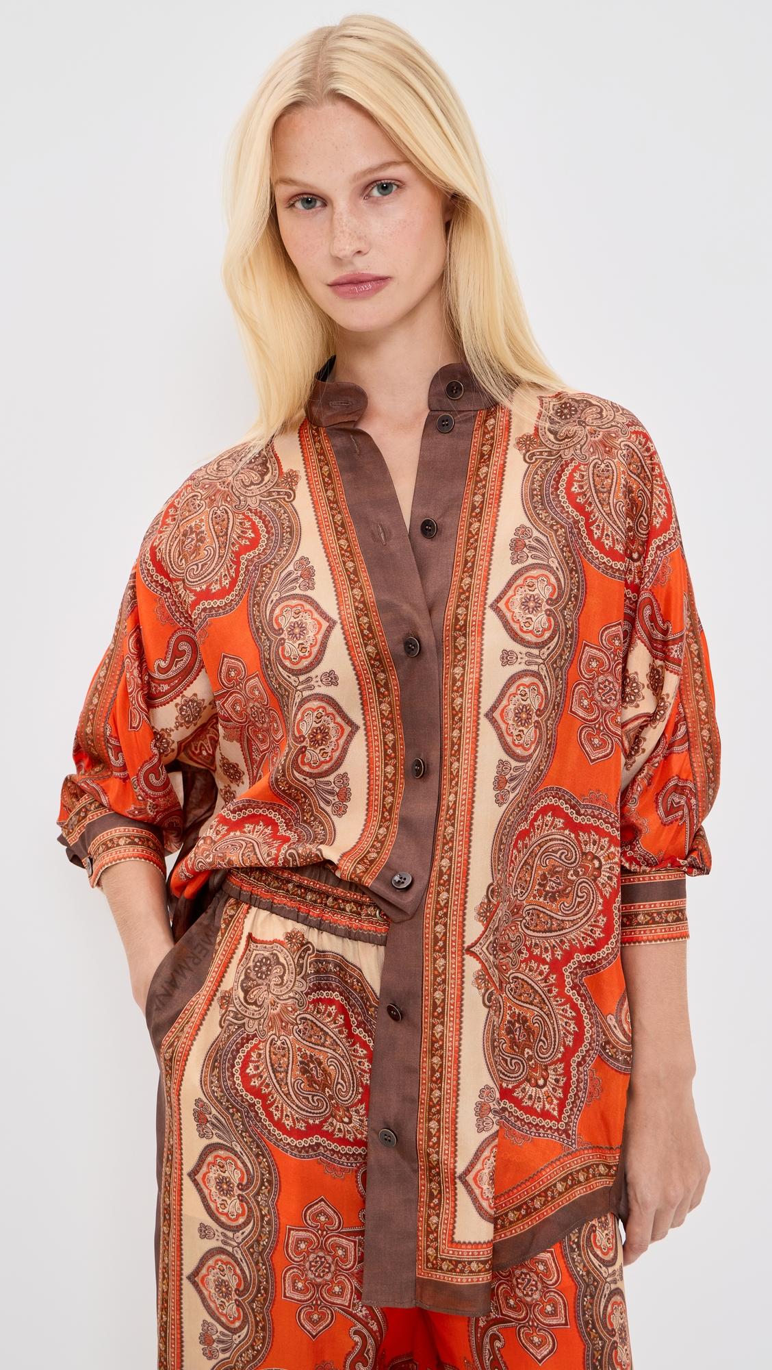 Mahon Dolman Shirt by ZIMMERMANN