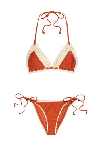 Mahon crochet stretch-polyamide bikini by ZIMMERMANN
