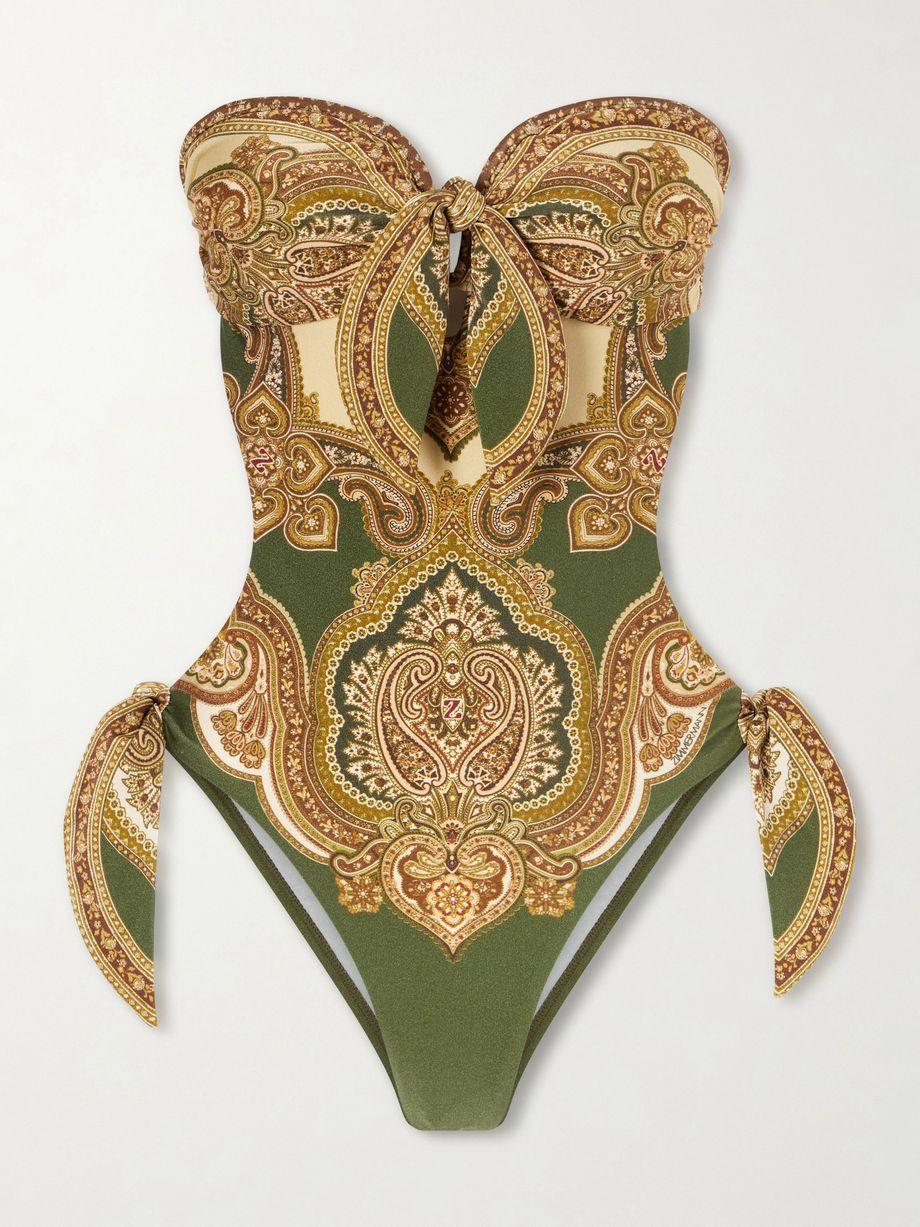 Mahon printed swimsuit by ZIMMERMANN