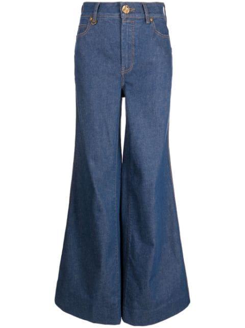 Matchmaker palazzo jeans by ZIMMERMANN