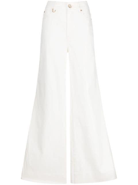 Matchmaker wide-leg jeans by ZIMMERMANN