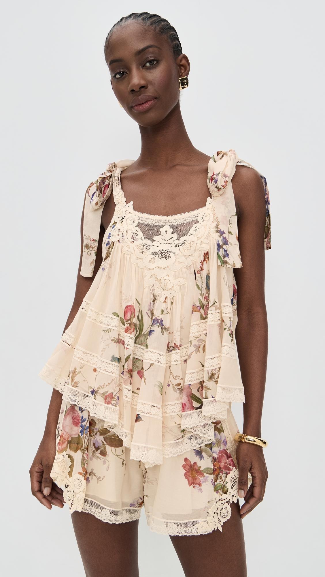 Patience Cami Top by ZIMMERMANN