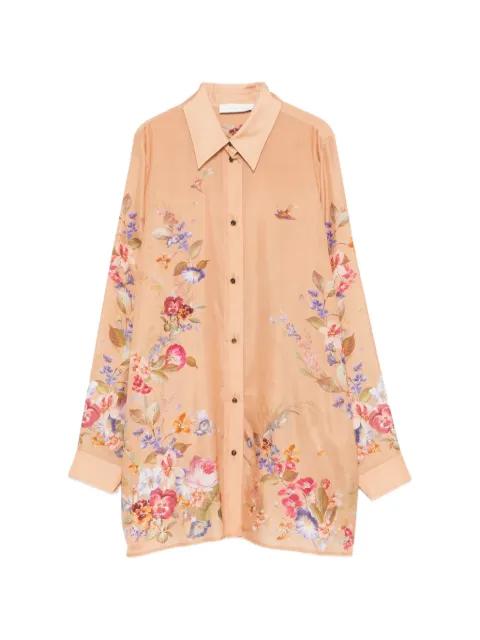 Patience floral shirt by ZIMMERMANN