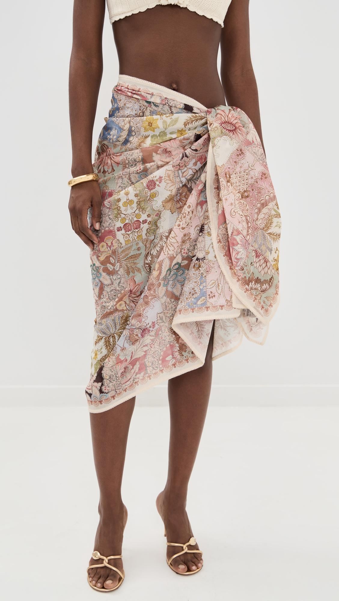 Printed Cotton Pareo by ZIMMERMANN