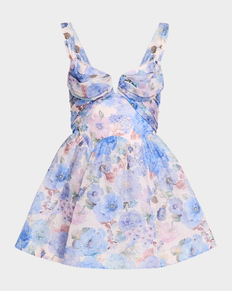 Rebellion Drape Mini Dress by ZIMMERMANN