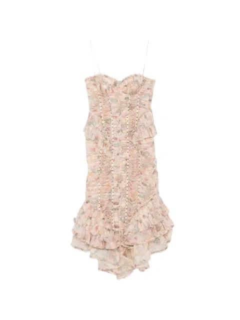 Rebellion ruffled midi dress by ZIMMERMANN