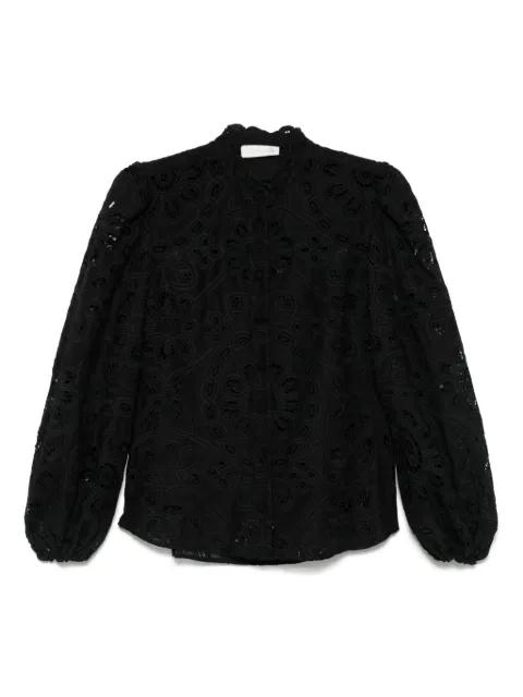 Rhiannon embroidered blouse by ZIMMERMANN