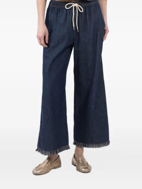 Rhiannon frayed-hem jeans by ZIMMERMANN