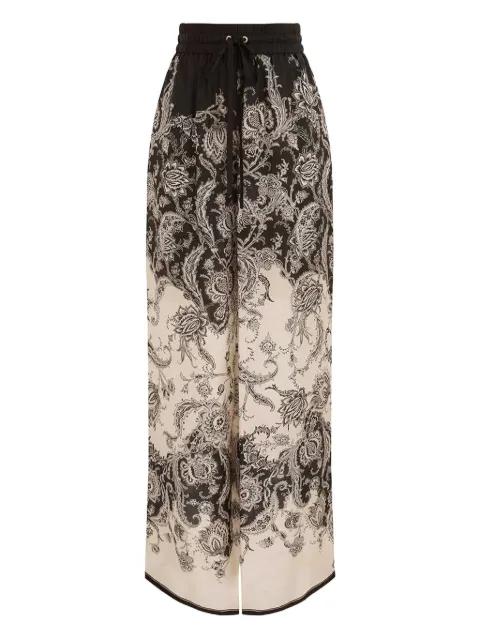 Rhiannon palazzo pants by ZIMMERMANN