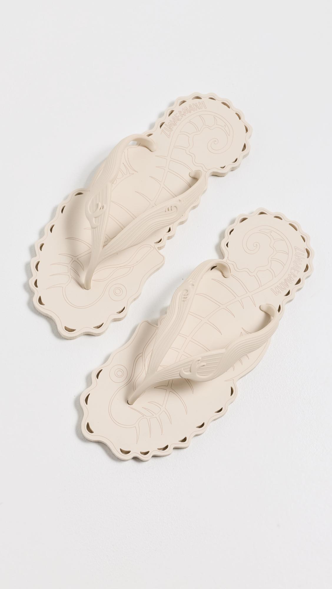 Seafoam Thong Sandals by ZIMMERMANN