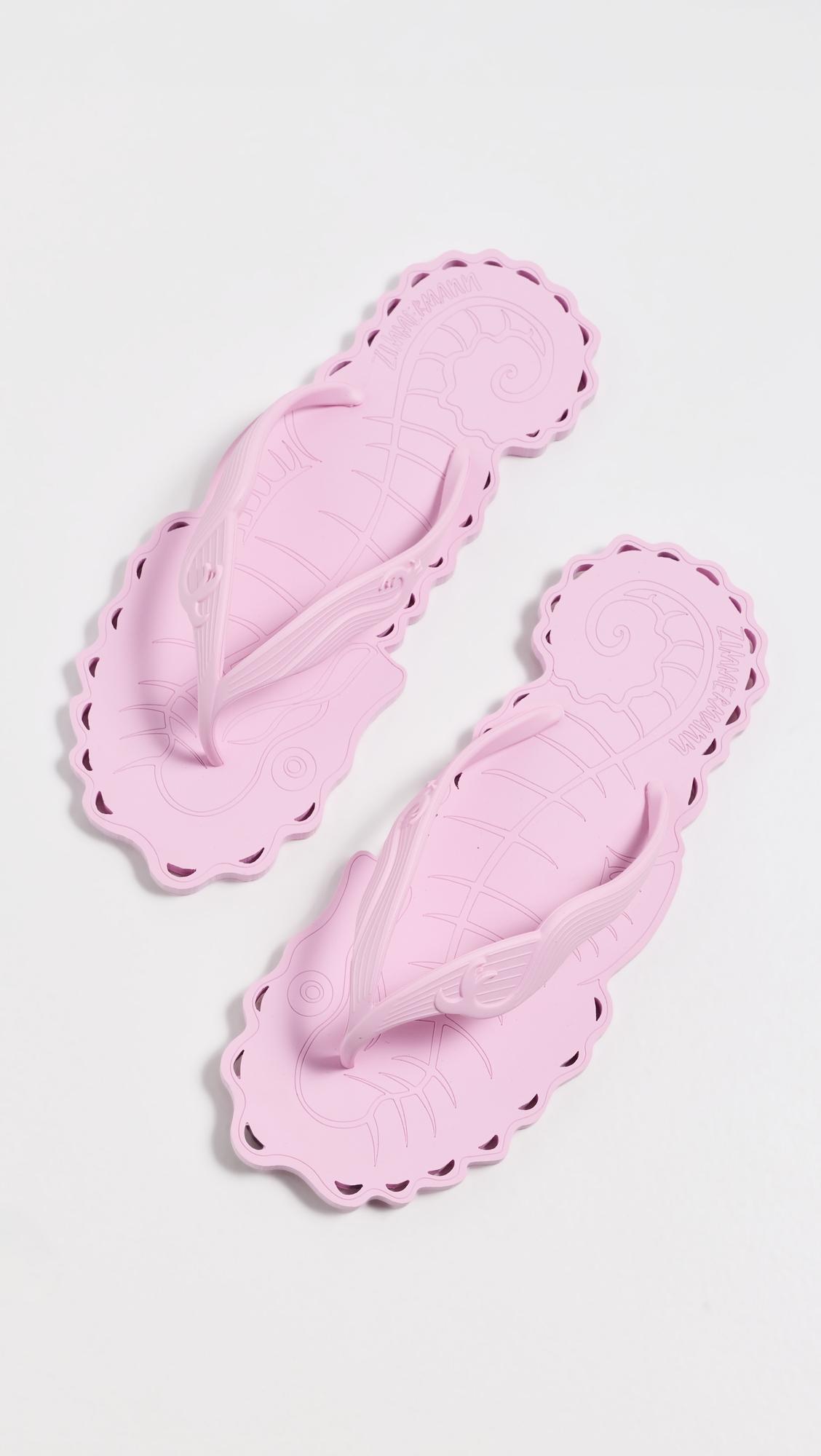 Seafoam Thong Sandals by ZIMMERMANN