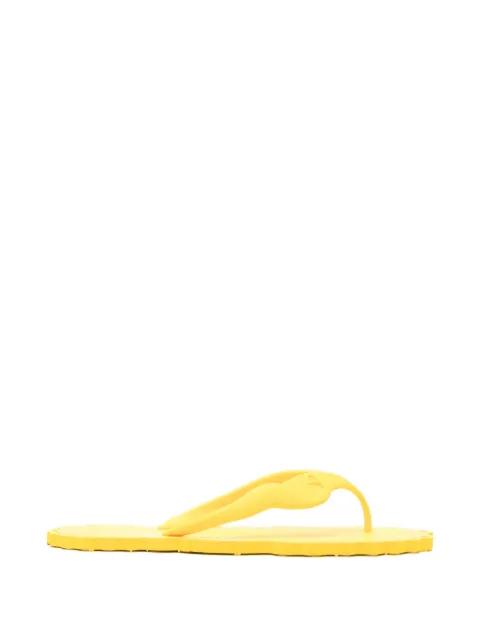 Seafoam flip-flops by ZIMMERMANN