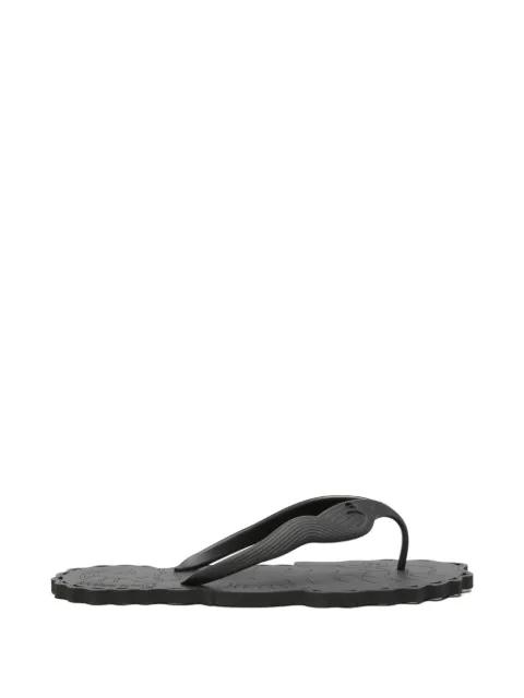Seafoam flip-flops by ZIMMERMANN