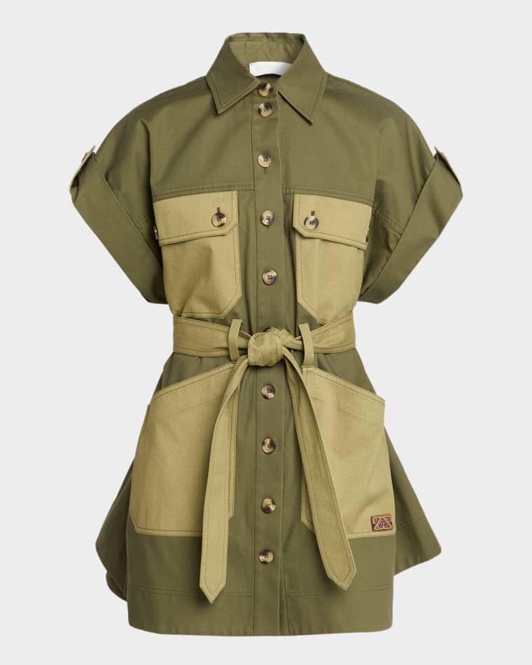 Solstice Belted Mini Dress by ZIMMERMANN
