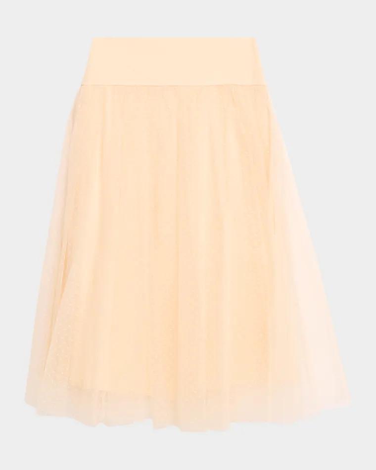 Tulle Dot Midi Skirt by ZIMMERMANN