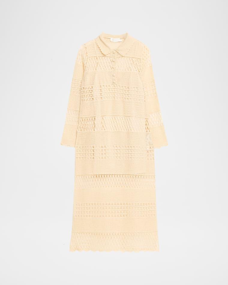 Wanderlust Crochet Maxi Dress Coverup by ZIMMERMANN