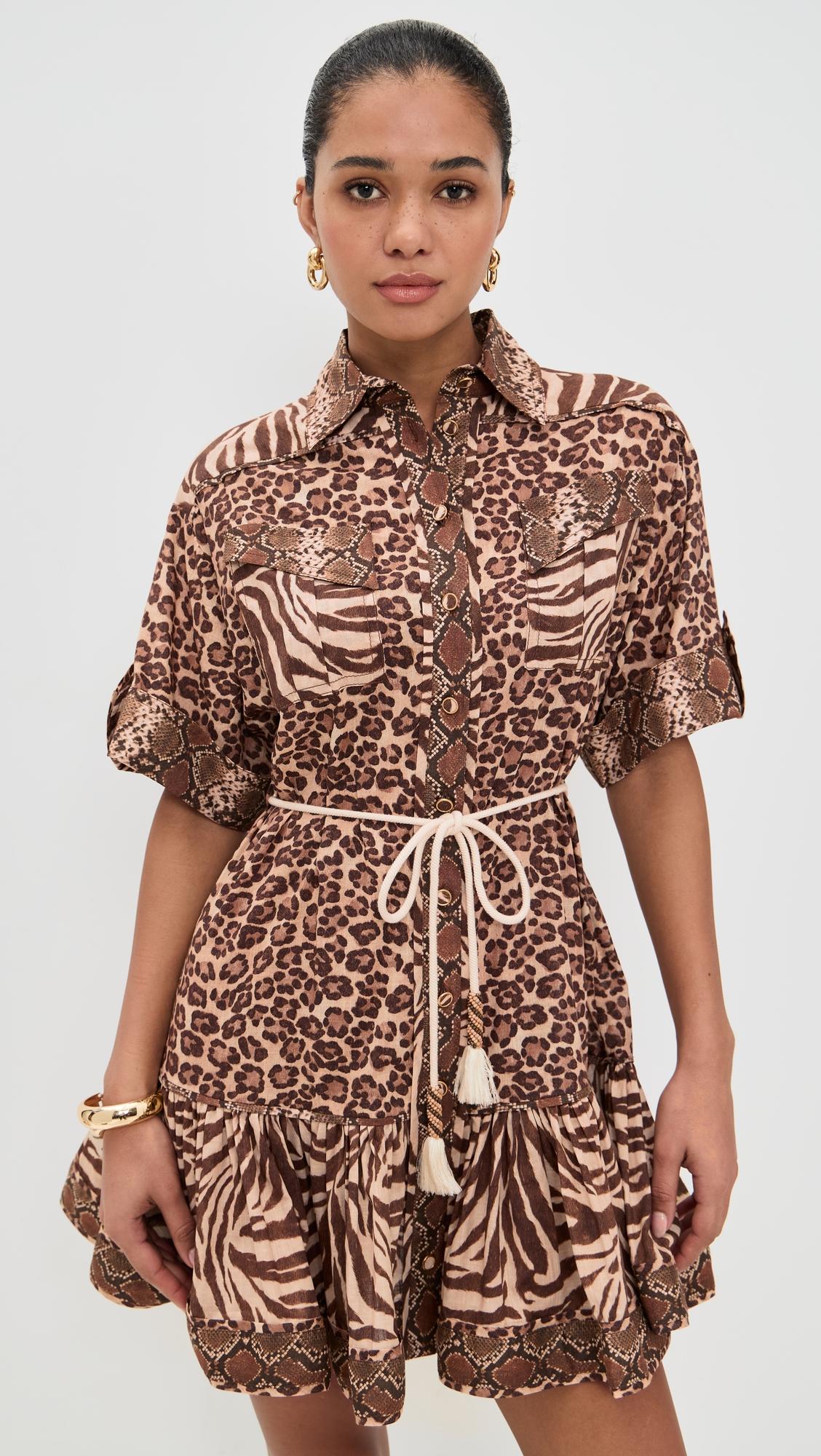 Wanderlust Lantern Mini Dress by ZIMMERMANN