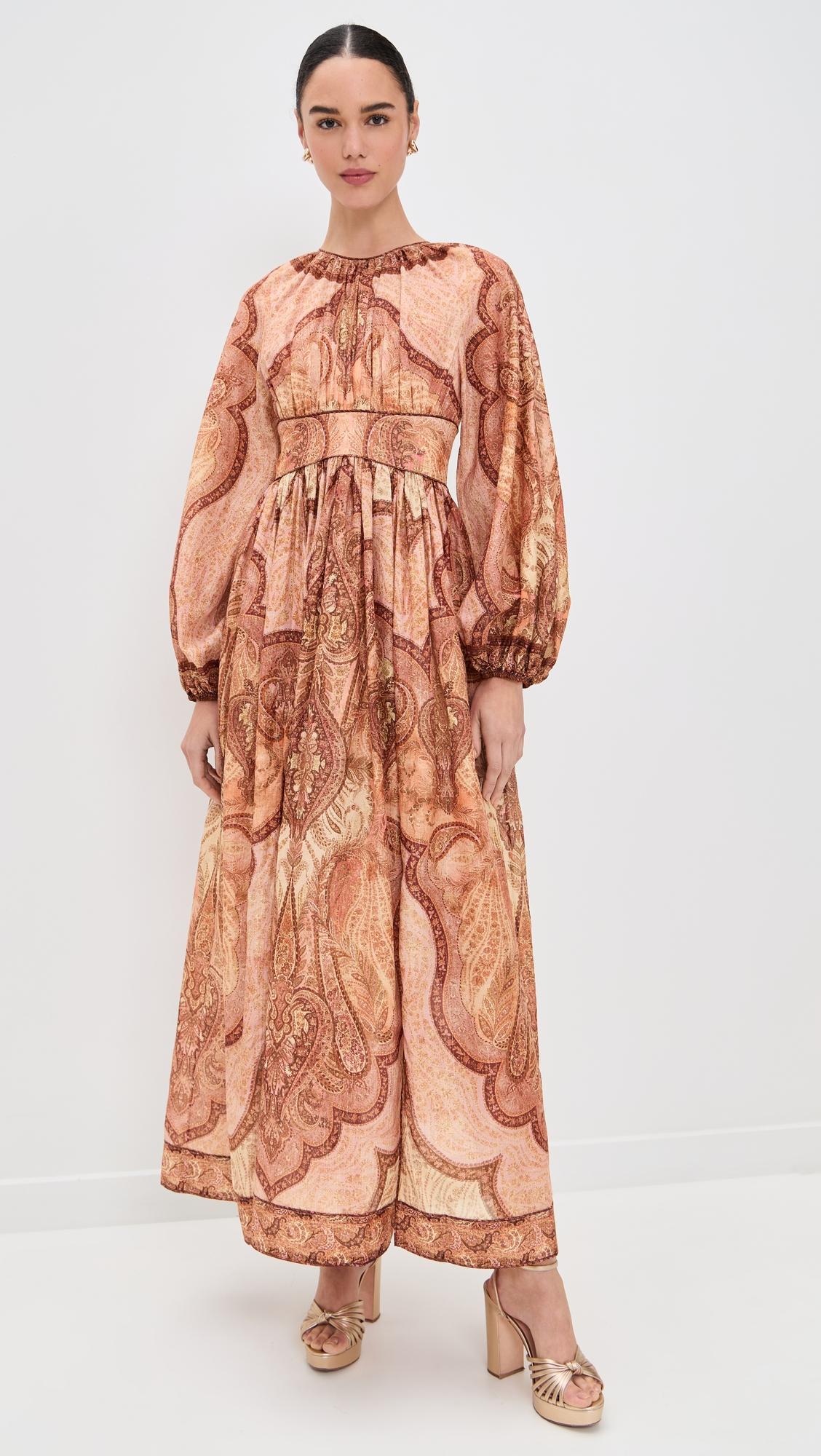 Wanderlust Long Sleeve Dress by ZIMMERMANN