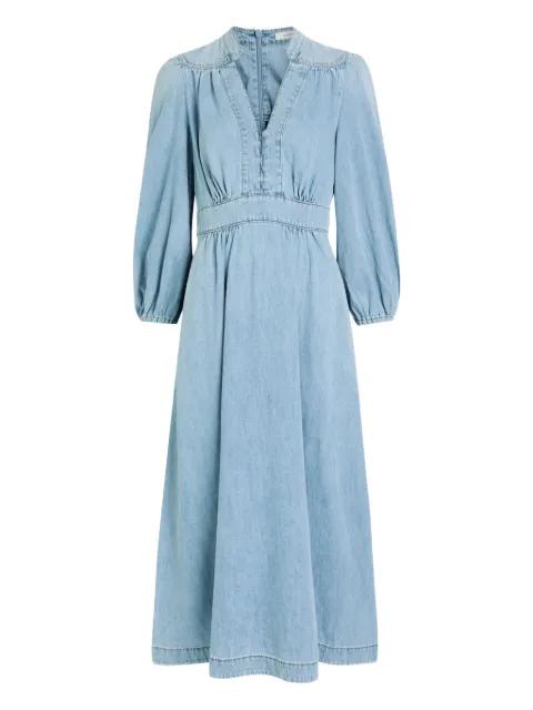 Wanderlust V-neck midi dress by ZIMMERMANN
