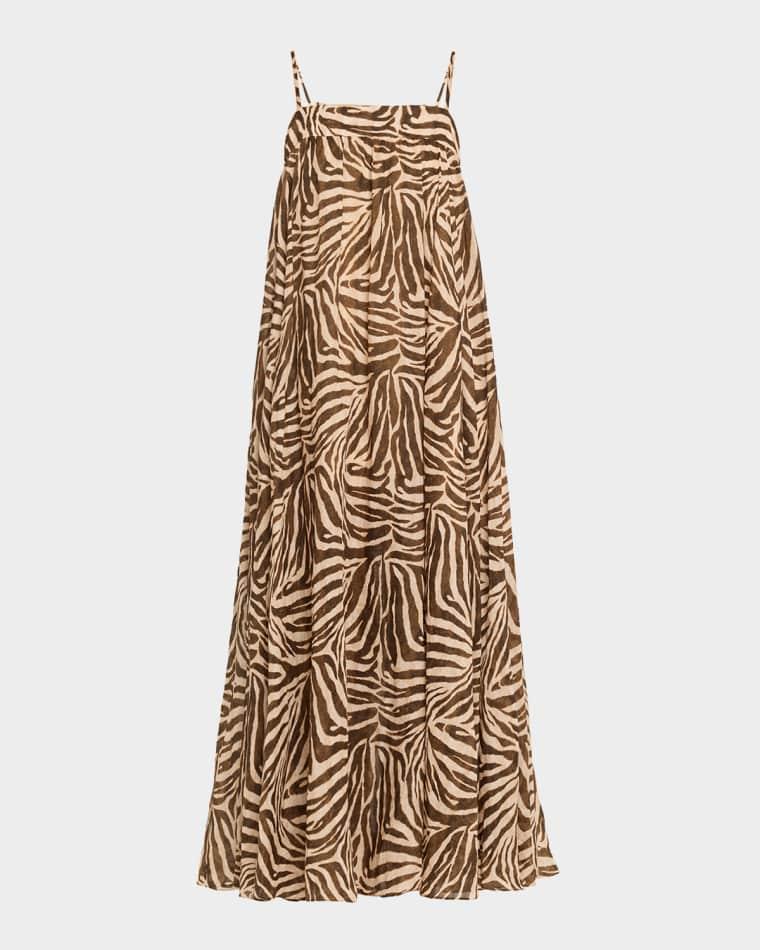 Wanderlust Zebra Maxi Dress by ZIMMERMANN
