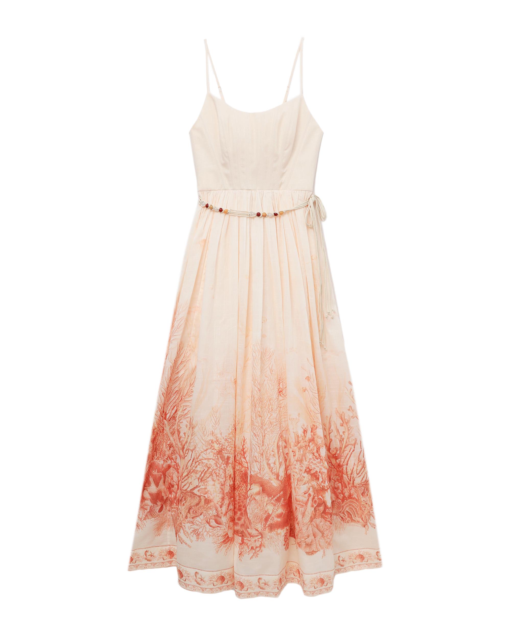 Wanderlust corset midi dress by ZIMMERMANN