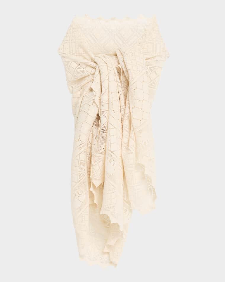 Woven Cotton Pareo Coverup by ZIMMERMANN