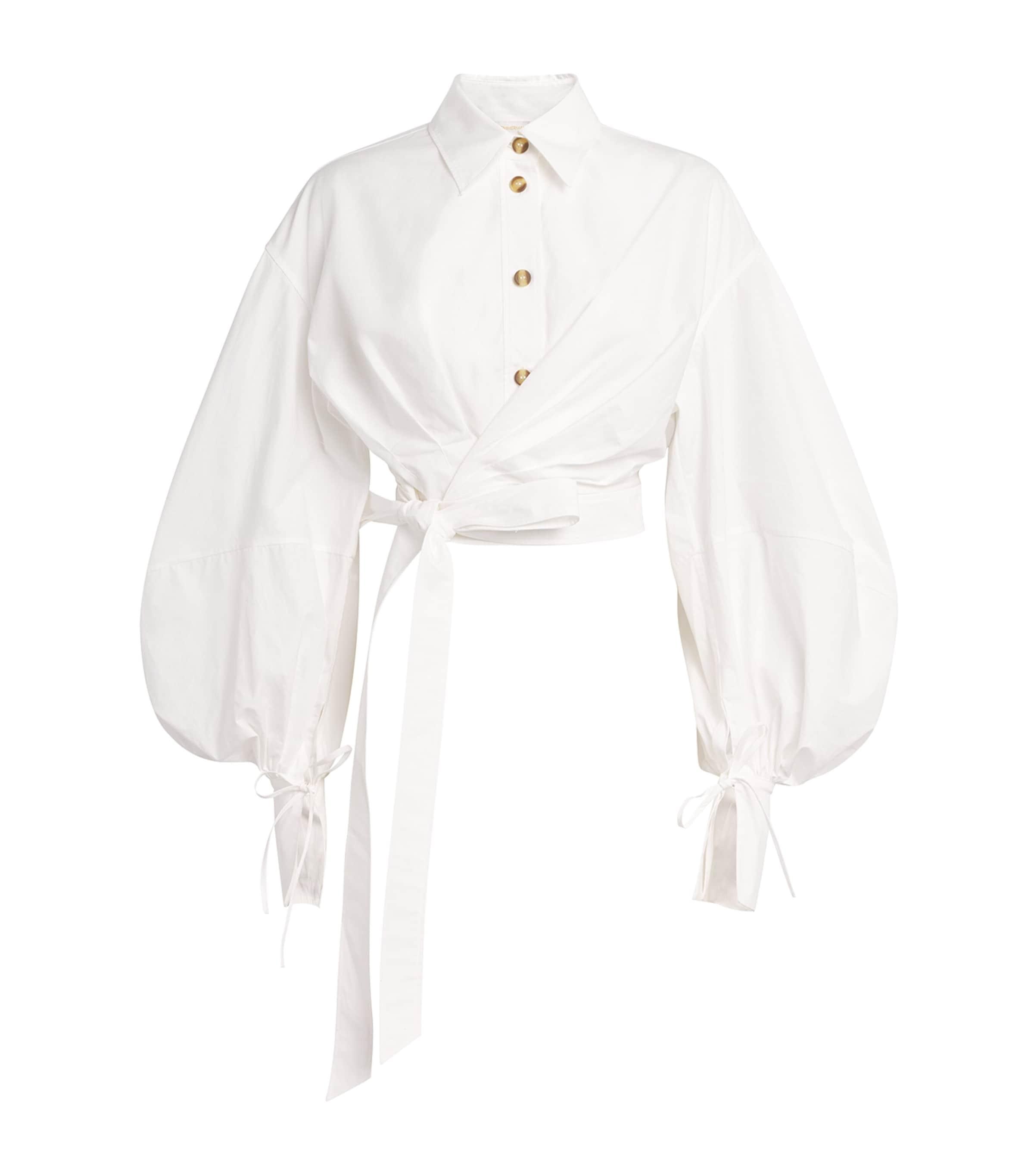 Zimmermann Cotton Poplin Rebellion Blouse by ZIMMERMANN