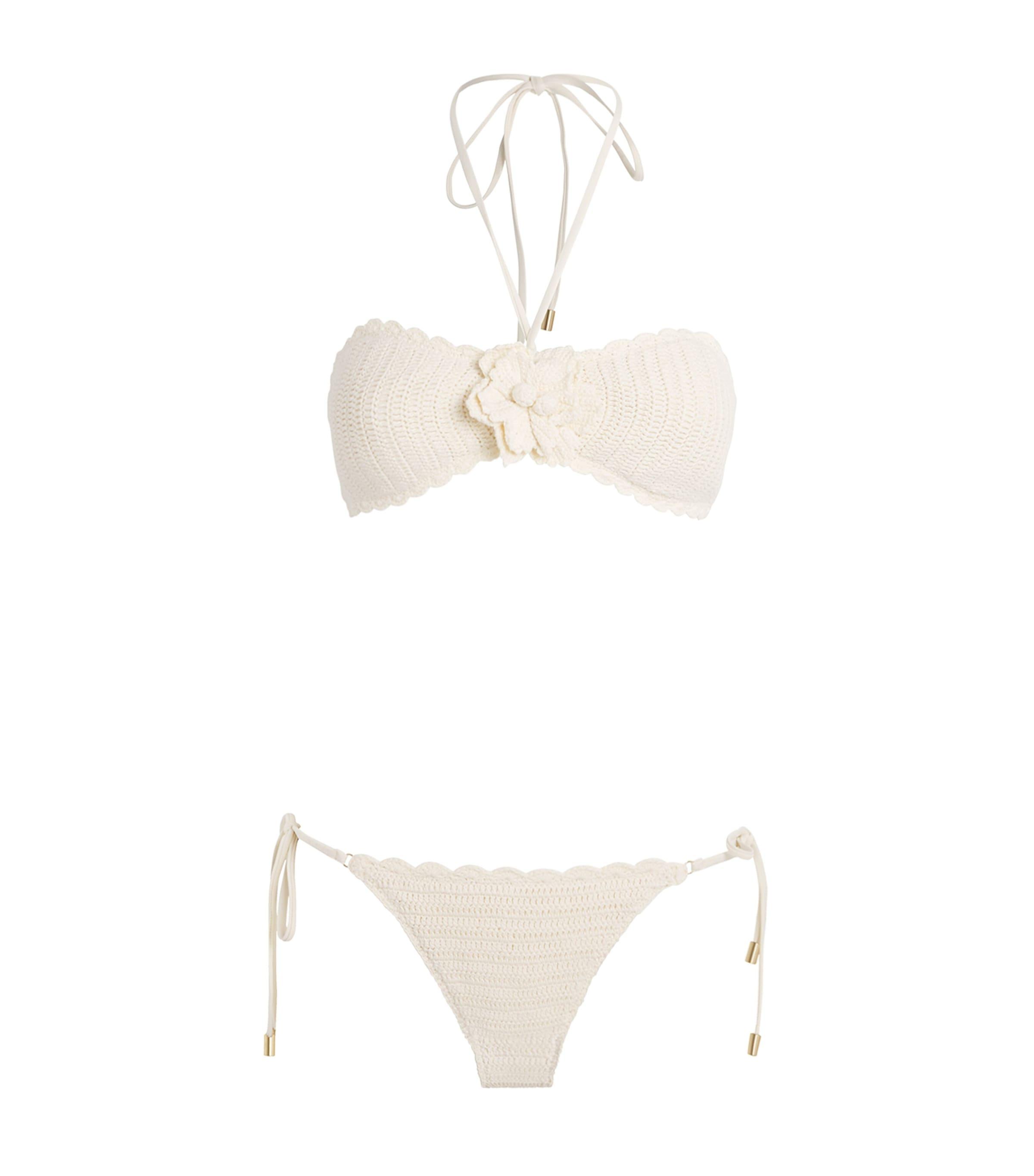 Zimmermann Crochet Awaken Bikini by ZIMMERMANN