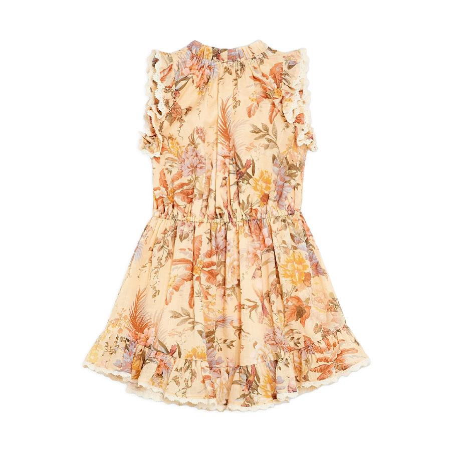 Zimmermann Girls Tallow Ruffle Dress by ZIMMERMANN